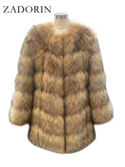 Faux Fur Coat Women