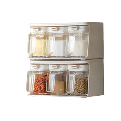 Seasoning Storage Box Combination Wall-mounted Kitchen Set