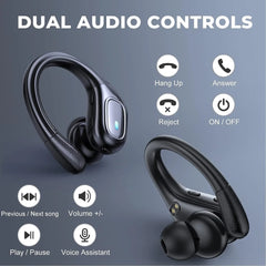 Newest TWS Wireless Headphones HIFI Sound Bluetooth Earphone