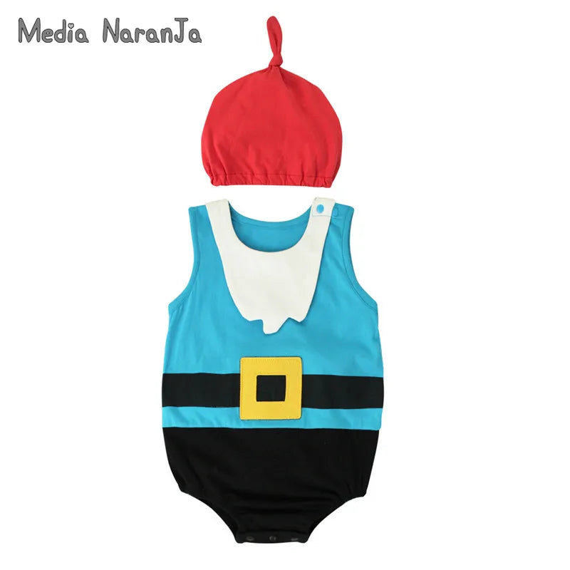 summer baby boys girls unisex fruit type hat with bodysuit infant toddler cotton cute jumpsuit photography outfits