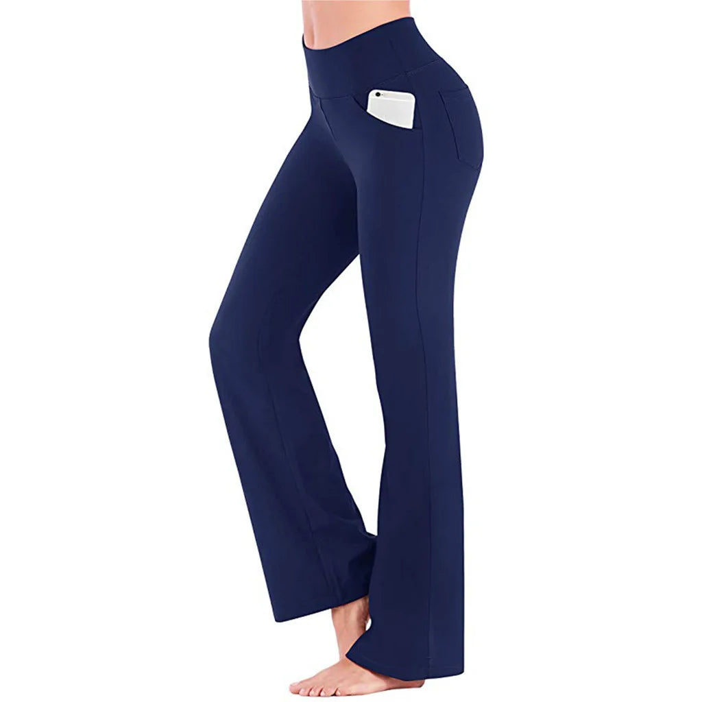 Wide Leg High Waist Casual Yoga Pants Women High Waist Skinny Legging