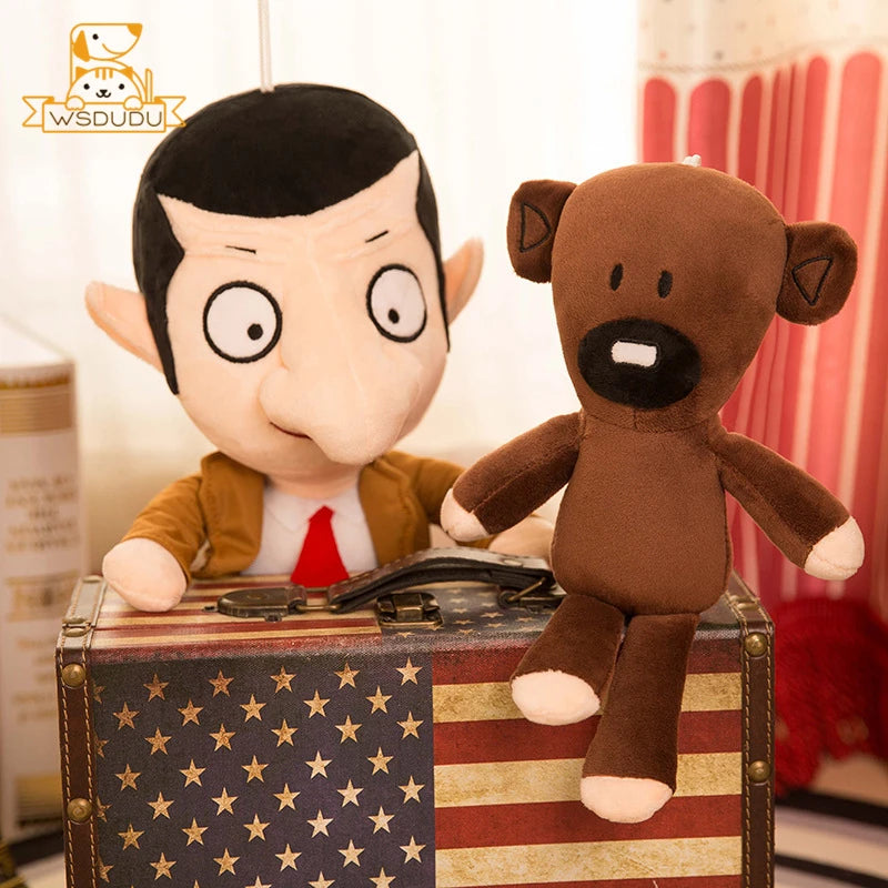 Fun Mr Bean Teddy Bear Plush Toy Pillow Decor Soft Children Gifts