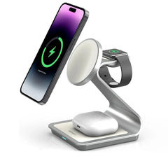 Bonola Magnetic 3 in 1 Wireless Charger for iPhone  Wireless Charging Station for Apple Watch/AirPods Pro