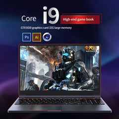 New16.1 Inch 10th Gaming Laptop Intel Core I9-10880H I I7-10880H Nvidia GTX 1650 4G Windows 10/11 Gaming Laptop Metal Ultrabook