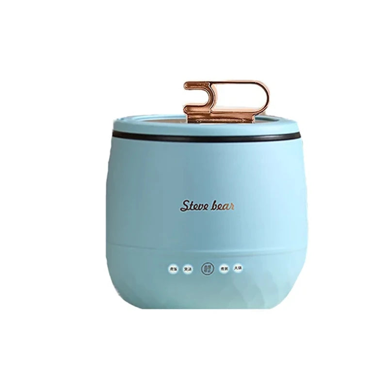 Multifunctional Electric Mimi Cooker Smart Multifunction Cooking Pot Portable 1-2 People Electric Pot Fast Heating