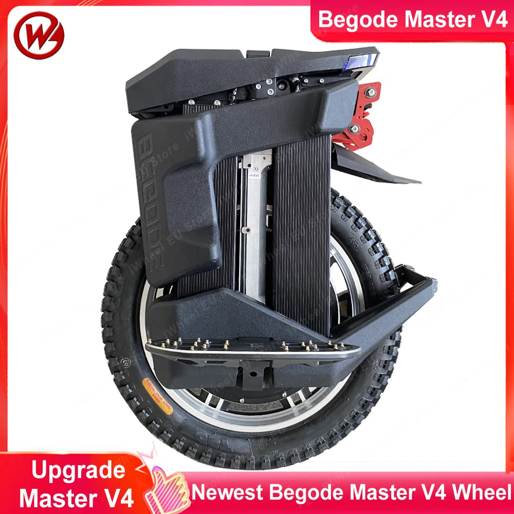 Master V4 Electric Unicycle 134V 2400Wh 50S Samsung Battery Upgrade Aluminum Alloy Battery Case 3500W Motor Speed 110km/h