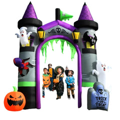 Halloween Inflatables Outdoor Yard Decorations, Spooky Halloween Outside Decor