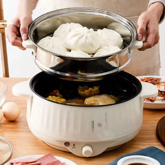 Multifunction Electric Cookers Single/Double Layer 1-2 People Household Non-stick Pan Hot Pot Rice Cooker