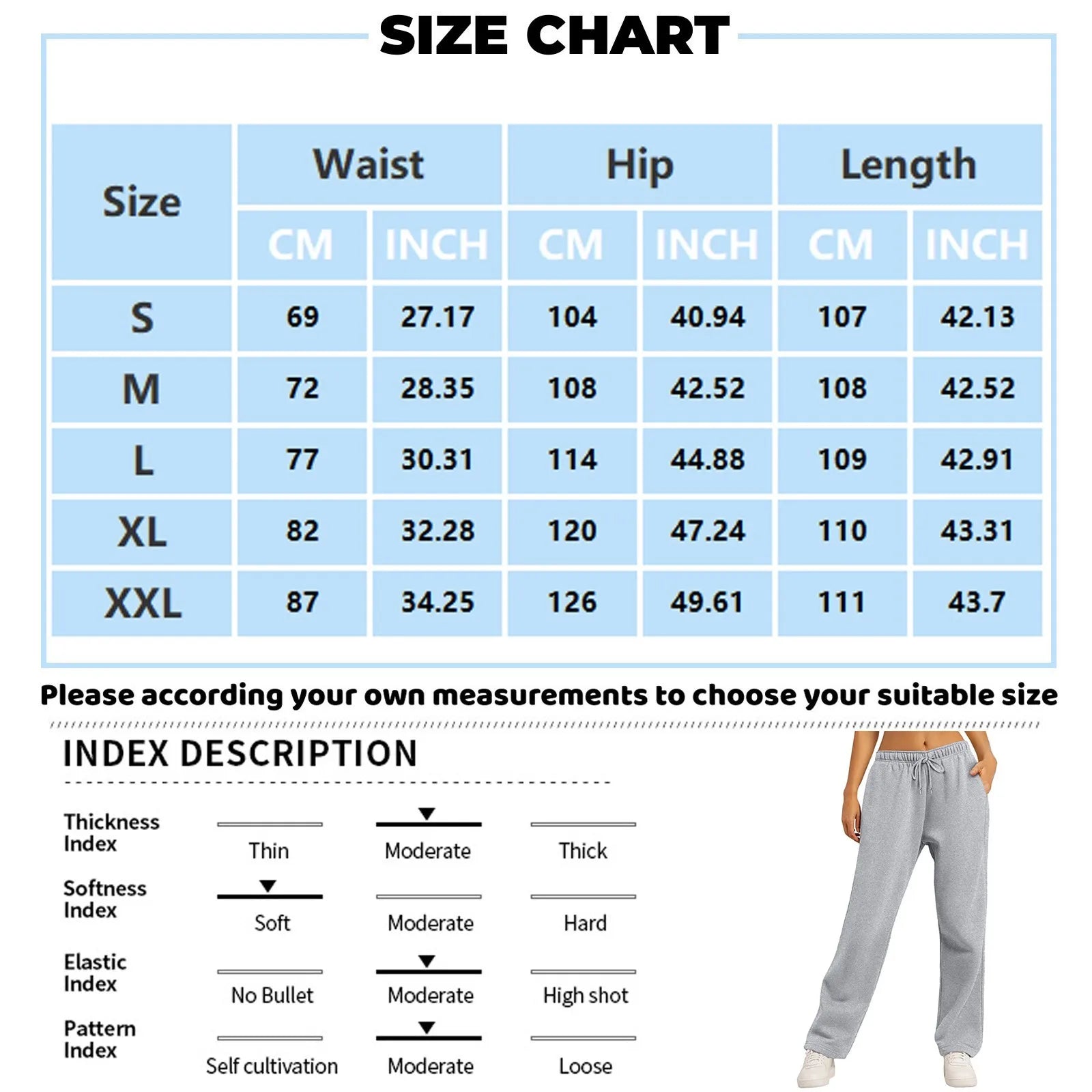 Women's Winter Sweatpants Solid Color Casual Pants