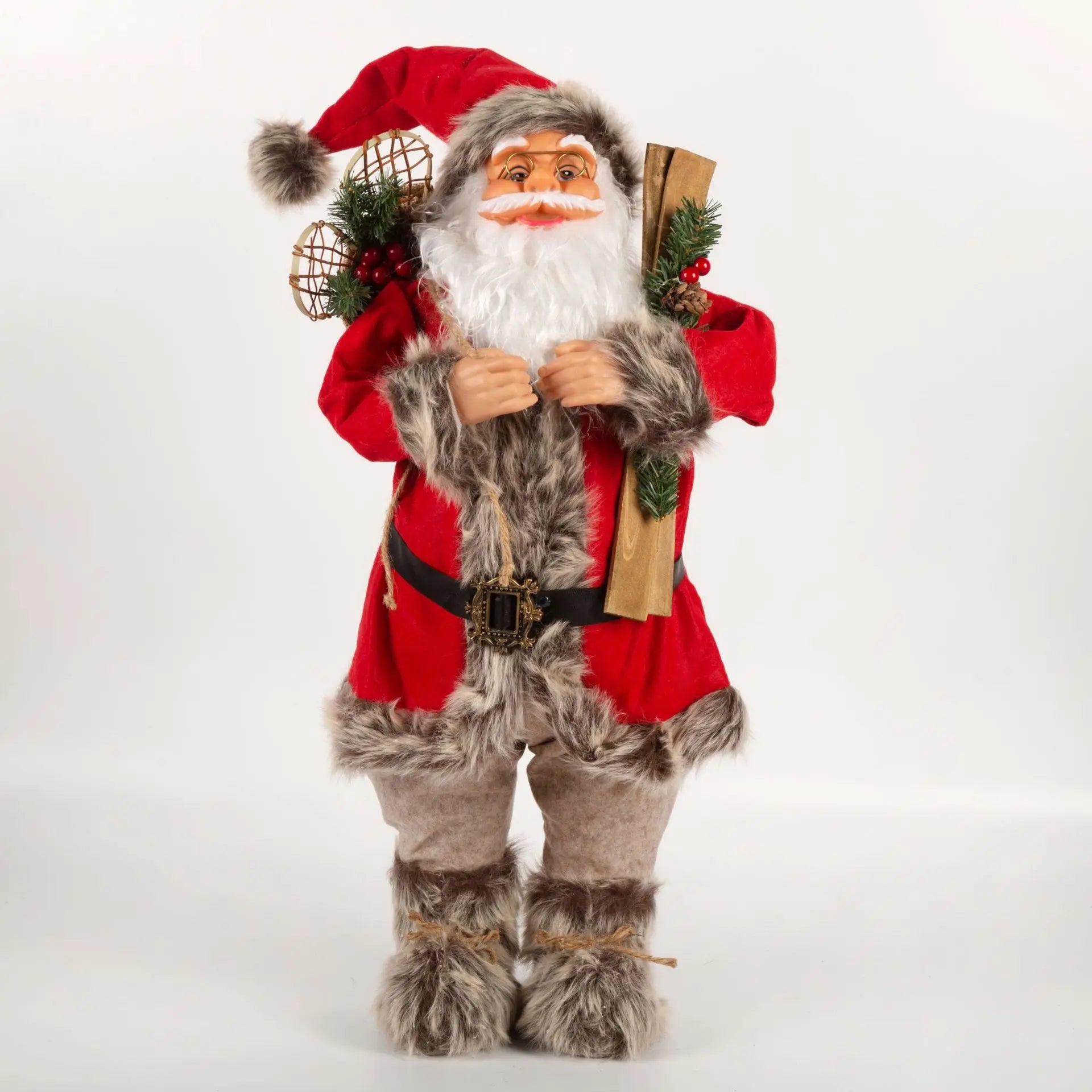 Big Santa Claus Doll 60cm Christmas Decorations New Year Home Room Decoration 2023 Christmas Tree Ornaments Kids Gift Navidad