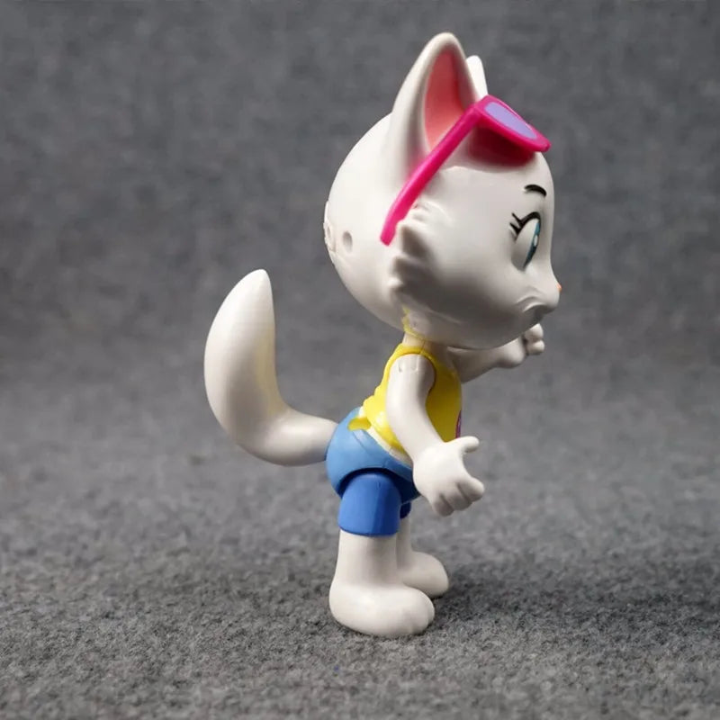 13-16cm italy cartoon buffy cat Action figure doll