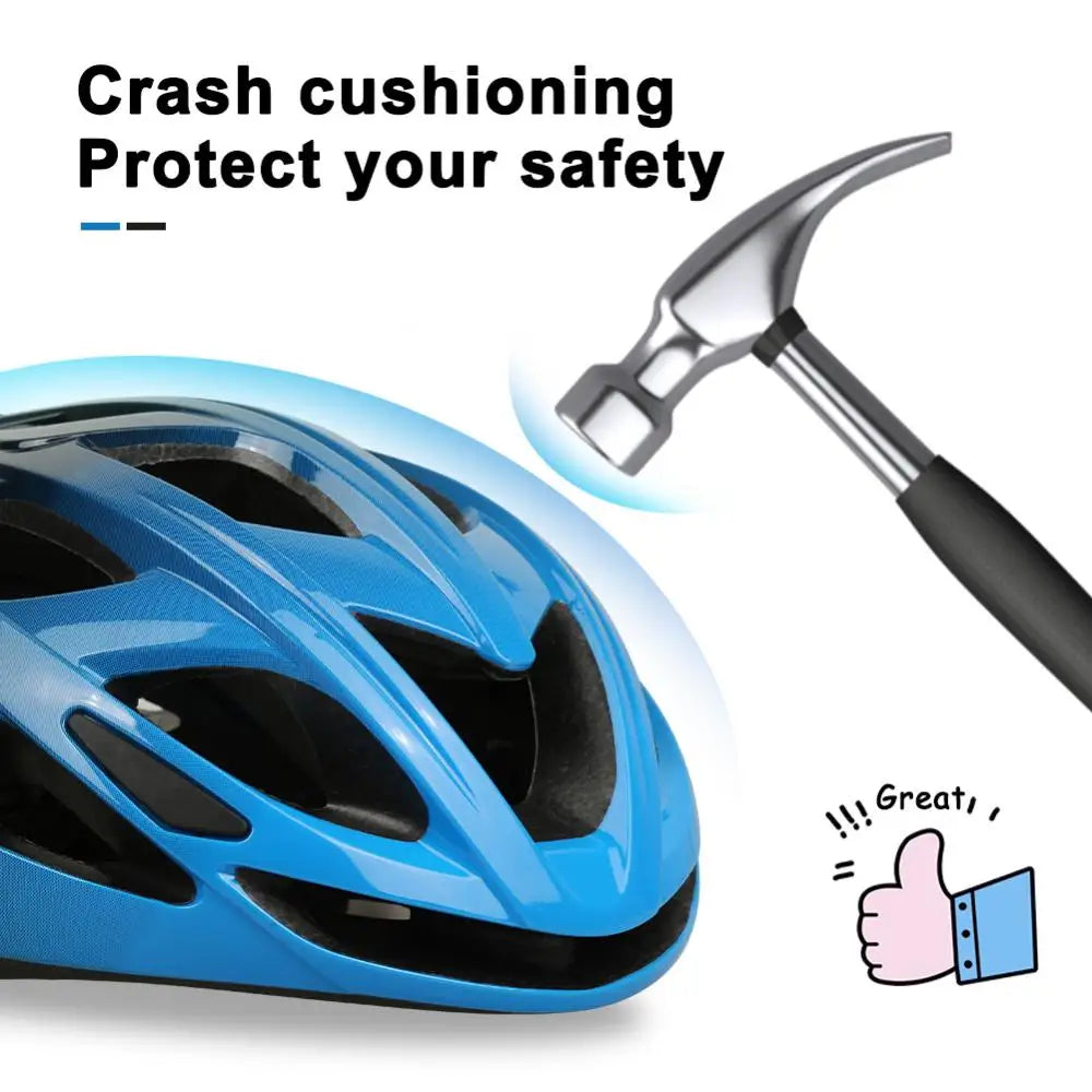 Ultralight Cycling Helmet Cycling Safety Cap Bicycle Helmet for Women Men Racing Helmets