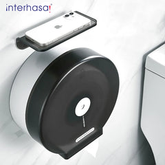 Wall Mount Adhesive Jumbo Roll Commercial Toilet Paper Dispenser for Bathroom