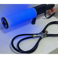 Colorful CO2 Jet Air Column Gun LED Handheld Carbon Dioxide Gas Smoke Fog Machine for Party Wedding Stage DJ Disco Performance