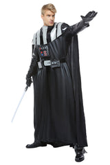 Darth Cos Vader Cosplay Anime Costume Jumpsuit Vest Cloak Black Uniform