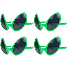 4 Pcs Male Alien Sunglasses Child Mens Novelty Party Eyewear Plastic Eyeglasses