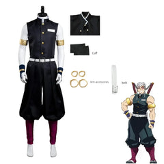 Ghost Killer Uniform Cosplay Costume Cos Game Anime Party Uniform Halloween Play Role Clothes