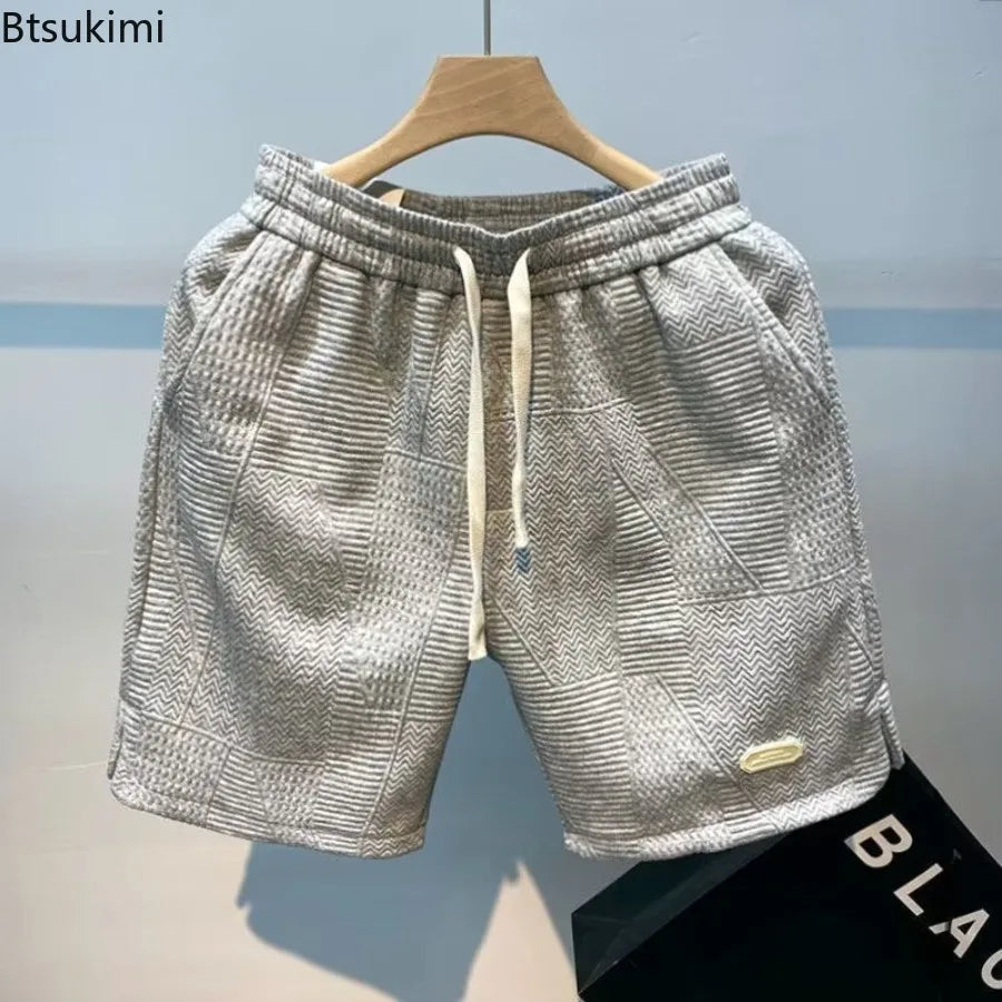 Casual Sport Joggers Pants Solid Loose Drawstring Gym Fitness Shorts Sweatpants Shorts for Male