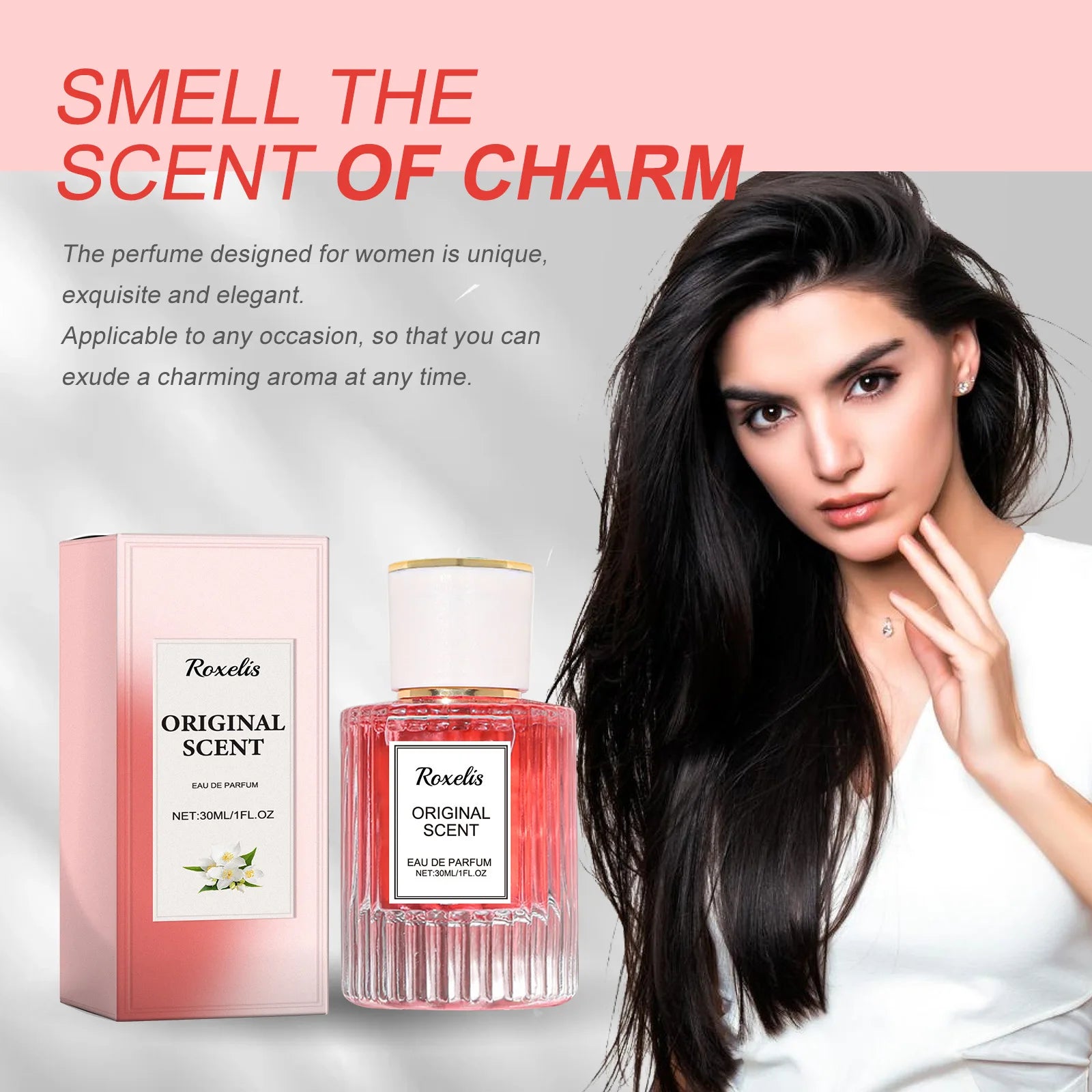 Women Jasmine Perfume Long Lasting Scent Body Perfume