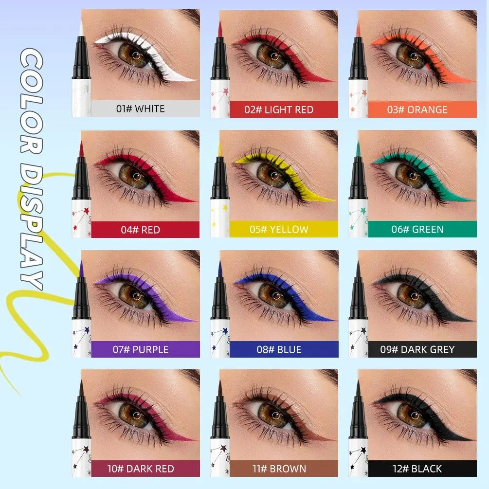 Liquid Waterproof Matte Liquid Eyeliner Pen