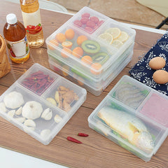 Food Storage Box Container Fruit Vegetable Refrigerator Freezer Organizers