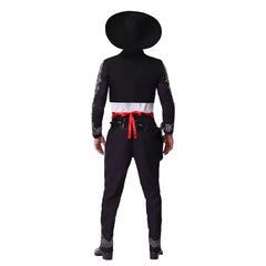 Men's Halloween American Western Heroic Character Mexican Ethnic Cospaly Costume