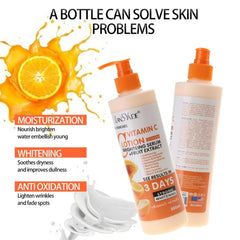 Body Lotion Vitamin-C Moisturizing Nourishing Body Cream Repair Skin Care