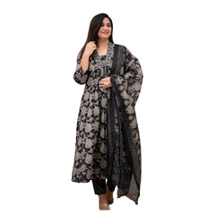 Women Party Wear Kurta Palazzo with Dupatta Set Indian Wedding Salwar Kameez Set