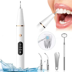 Ultrasonic Electric Teeth Cleaner Dental Teeth Scaler Dental Plaque Tartar Stain Calculus Remover Teeth Whitening Tool