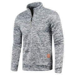 Winter Long Sleeve Zipper Sport Shirt Men Fitness Gym Shirts