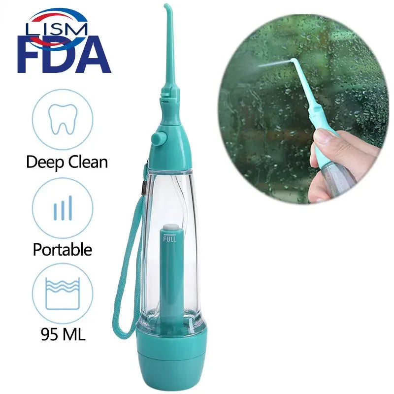 Portable Oral Irrigator Dental Flosser Product for Cleaning Teeth Water Thread Flosser