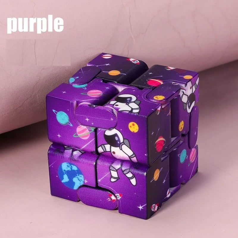 Infinity Cube Flip Adhd Toys Anxiety Toy Fingertips for Game Puzzle Antistress Magic Finger Fidget Autism