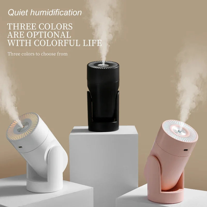 Air Humidifier Aroma Diffuser USB Rechargeable Ultrasonic Cool Mist Maker