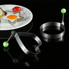 Shapes Stainless Steel Fried Egg Shaper Egg Mold