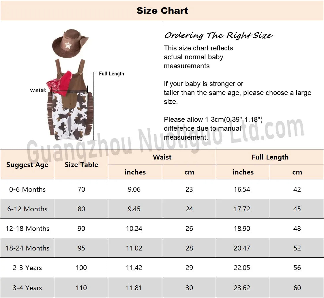 Baby Boy Clothes cowboy Costume Infant Toddler Cowboy Set