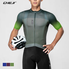 CHEJI Cycling Tights Tops Men's Cycling Clothing Quick Drying Jerseys S