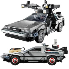 DeLorean Back to the Future Time DMC-12 Machine Sport Car Building Blocks