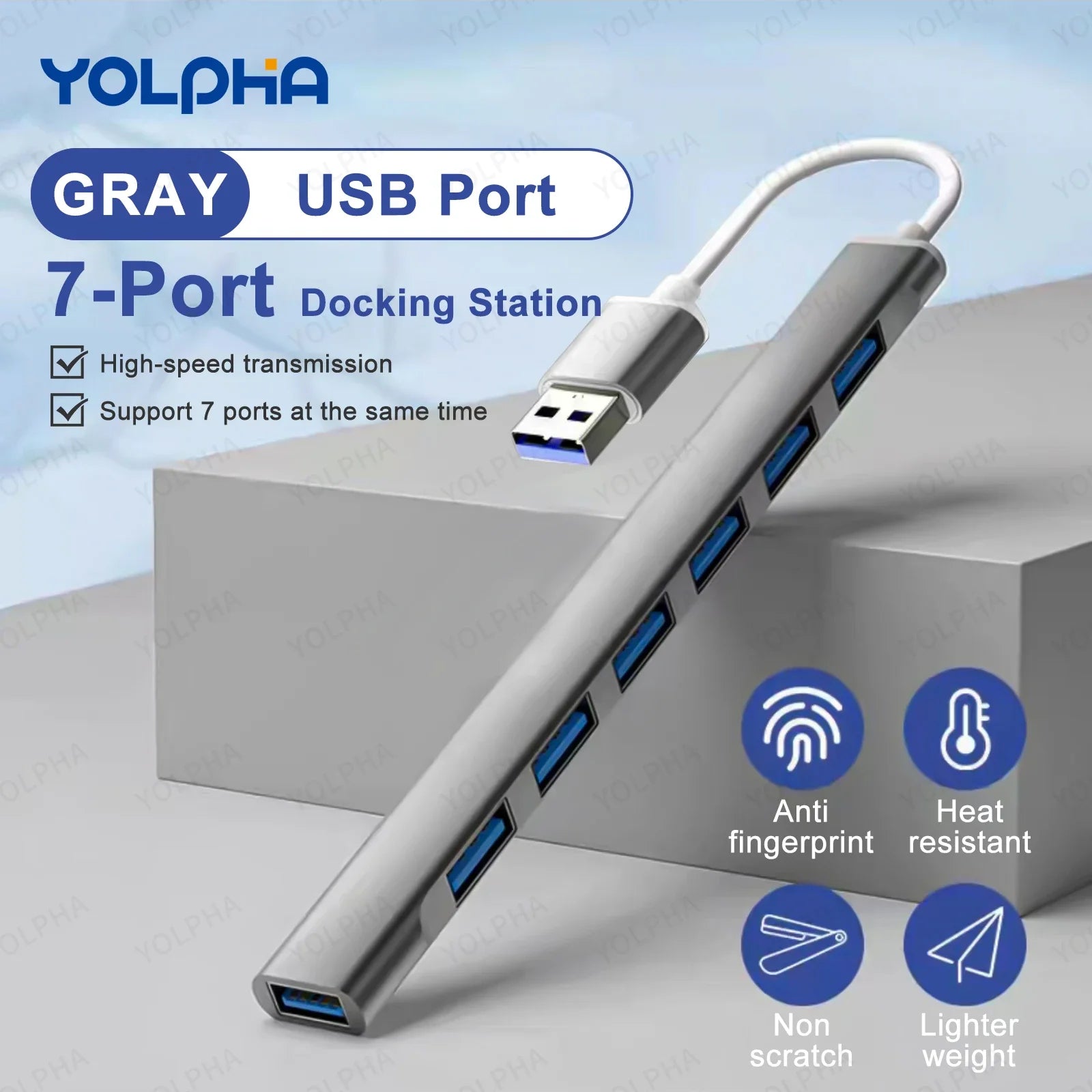 USB 3.0 HUB USB 2.0 HUB USB C HUB Type C HUB Multi Splitter High Speed 5Gbps For PC Computer