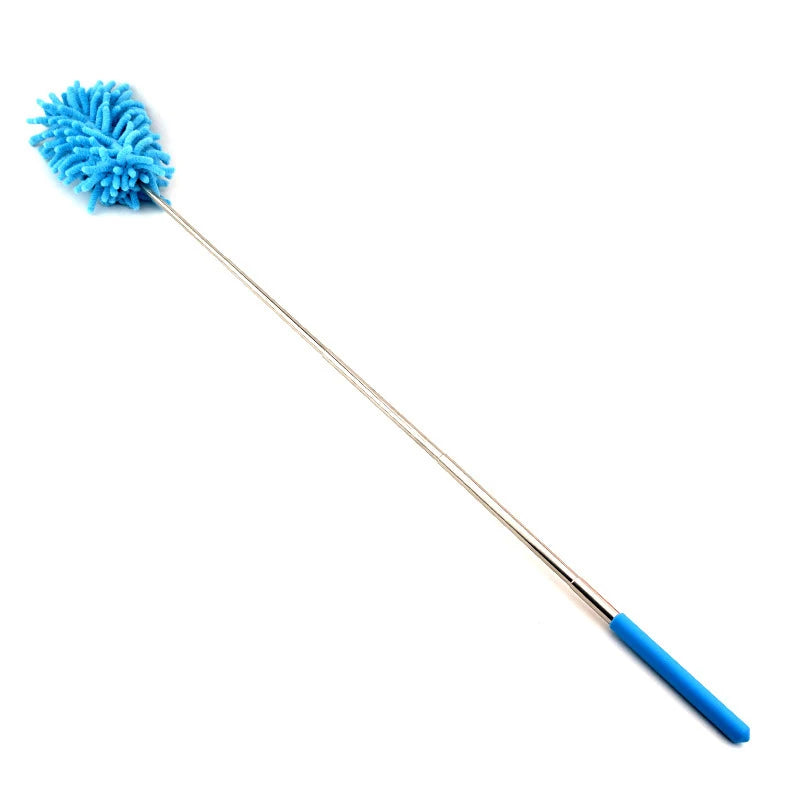 Household Chenille Adjustable Duster Retractable Car Home Office Dust Handle Cleaning Brush Multi-functional Cleaning Tool