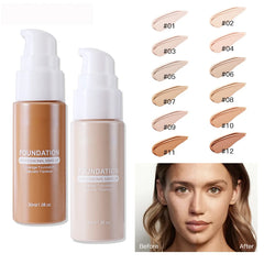 Liquid Foundation Effective Concealer Matte Liquid Foundation