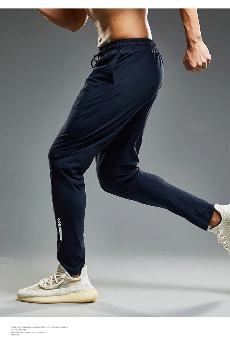 Summer Thin Men's Jogging Sweatpants Running Trousers Mens Pants