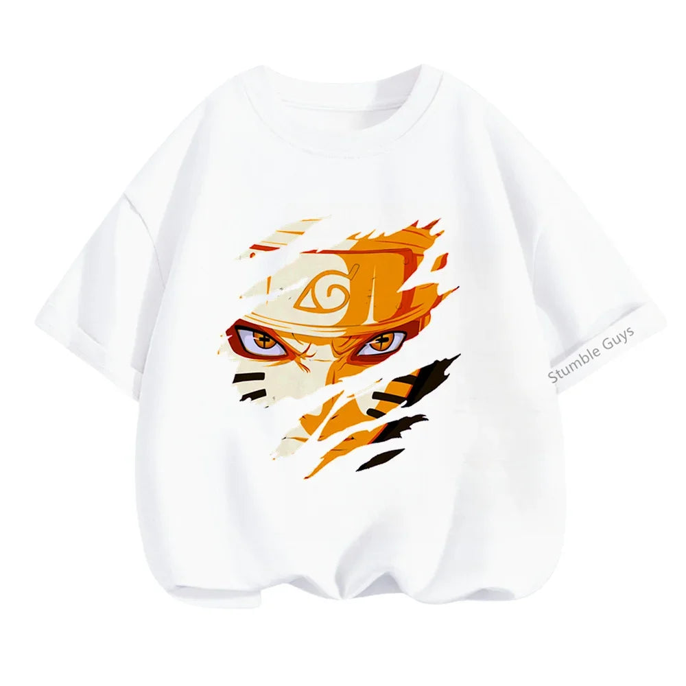 Tshirt Kids Summer Cool Children t shirt Leisure Pillar Man Cartoon T-shirt Boys