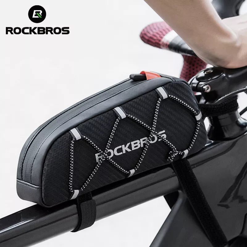 ROCKBROS Bicycle Bag Reflective Front Top Frame Tube Bag