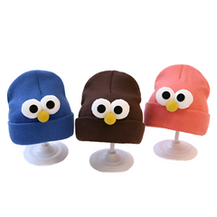 Korean Cute Cartoon Eye Baby Beanie Hat Soft Winter Warm Hat