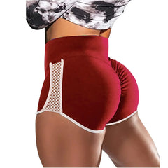 Soft High Waist Sport Shorts Side Hollow Out Multipurpose Yoga Short