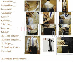 Tailor Made 3 Pieces Men Suits For Wedding Slim Fit Elegant Classic Formal Groom Wear Suits