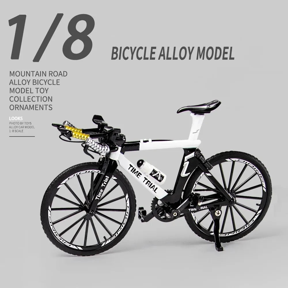 Bicycle Diecast Model Metal Racing Finger Mountain Bike