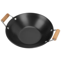 Anti-overflow Pot and Tripod Kitchen Supply Hot Cooking Pan Soup Wooden Dry Small