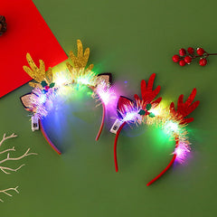 Christmas Decoration Glowing Hair Band Led Light Head Band XmasTree Headband