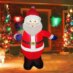 Christmas Decoration 4 Giant Father Christmas Snowman Inflatable Outdoor